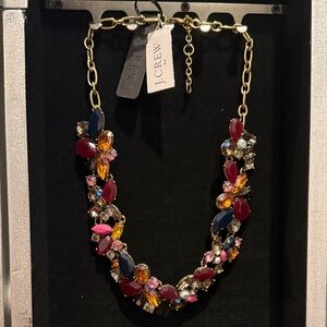 J. Crew Vibrant Gemstone Necklace NWT